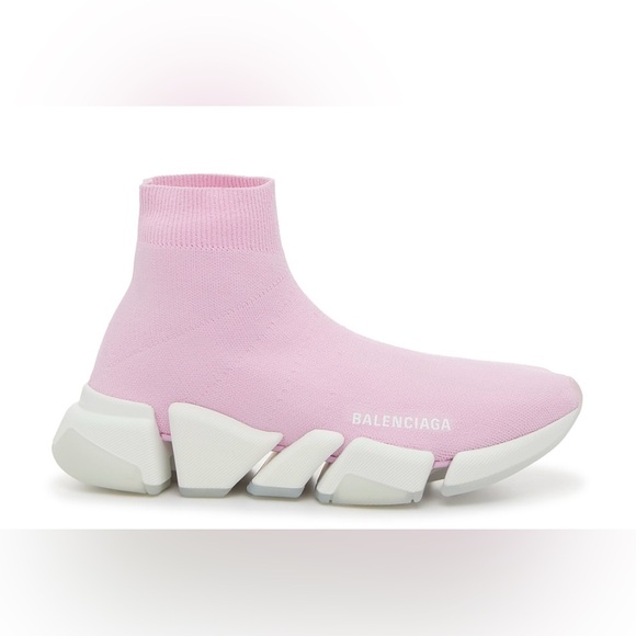 Balenciaga Speed 2.0 Light Pink Size 8 - Picture 5 of 6